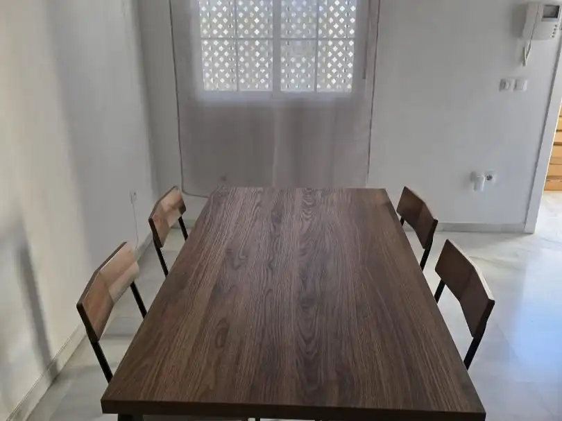 Dining room of Flat for rent in Sevilla  with Air Conditioner, Heating and Storage room