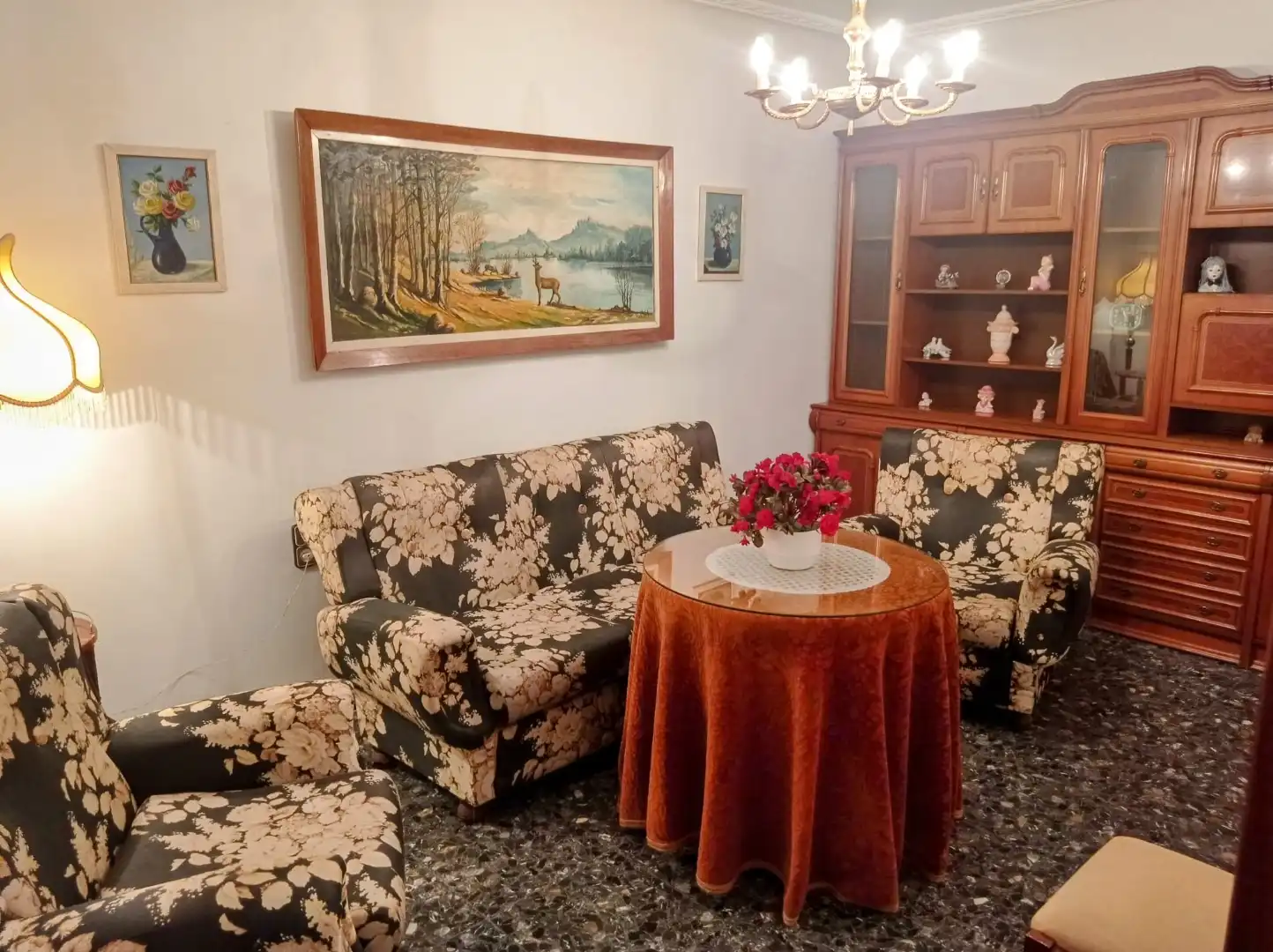 Wohnzimmer von Wohnung zur Miete in Mancha Real mit Klimaanlage, Heizung und Terrasse