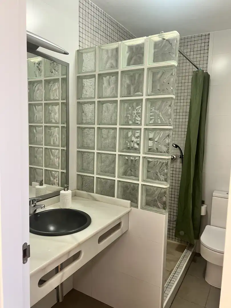 Apartament de lloguer a Calle Arces, 13, Cerrado de Calderón - Hacienda Paredes Bany de Apartament de lloguer en Málaga amb Aire condicionat, Parquet i Terrassa