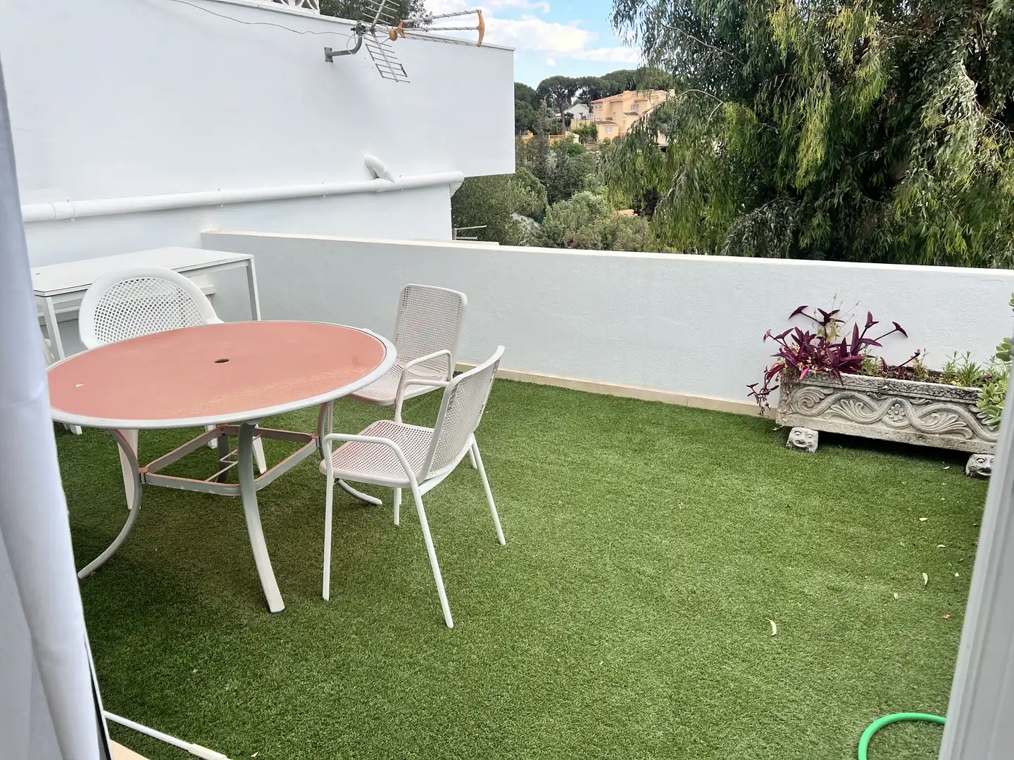 Apartament de lloguer a Calle Arces, 13, Cerrado de Calderón - Hacienda Paredes Terrassa de Apartament de lloguer en Málaga amb Aire condicionat, Parquet i Terrassa