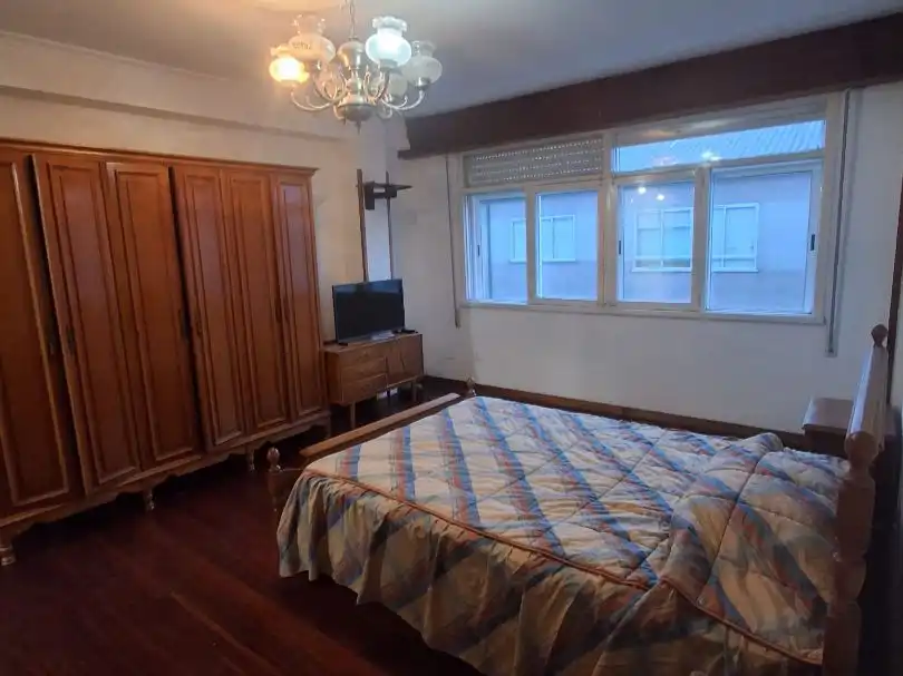 Bedroom of Flat for rent in As Pontes de García Rodríguez   with Furnished
