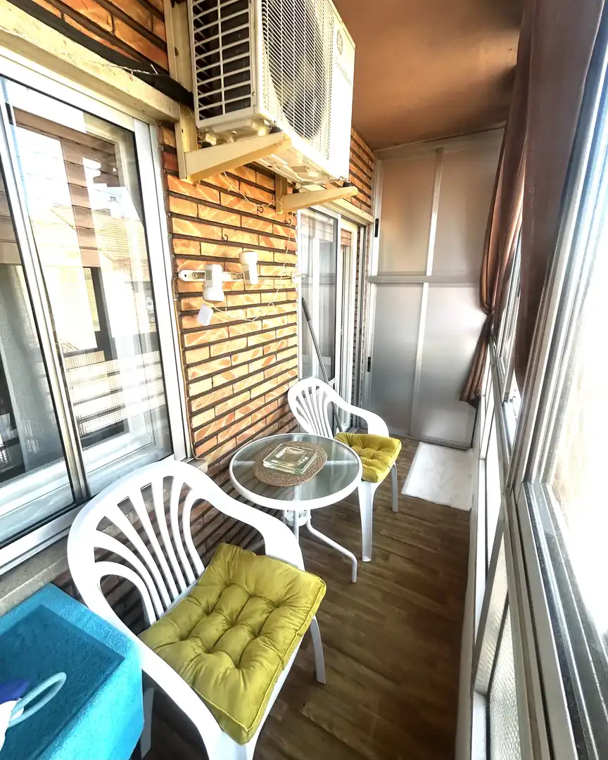 Balcony of Flat for sale in  Zaragoza Capital  with Air Conditioner and Terrace