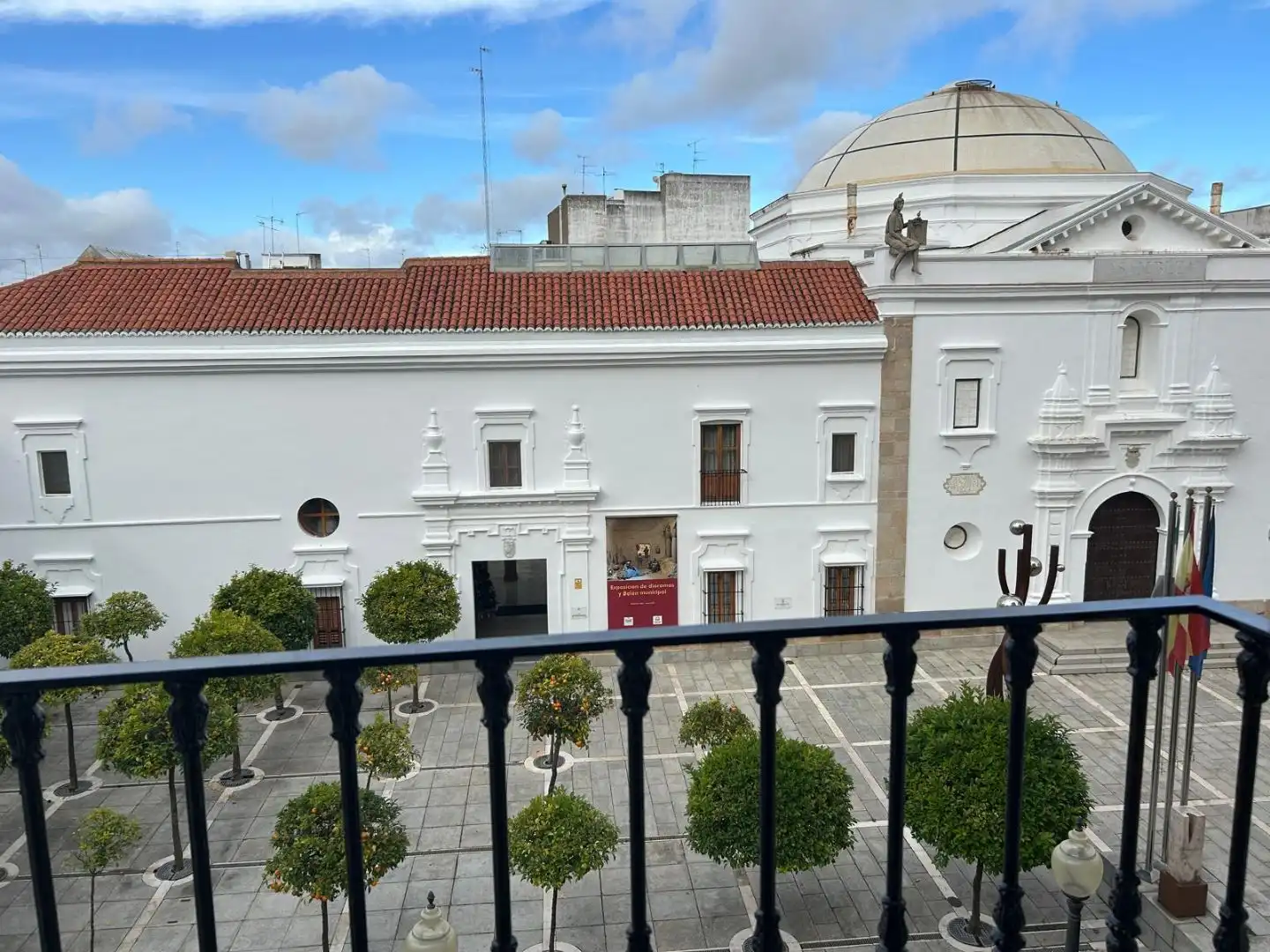Vista exterior de Piso de alquiler en Mérida con Aire acondicionado y Amueblado