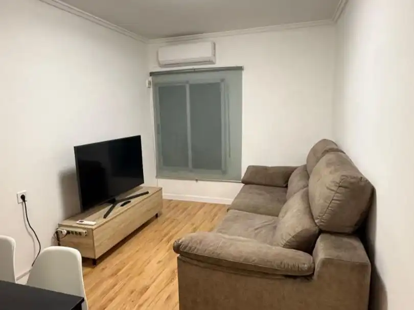 Sala d'estar de Pis de lloguer en Valencia amb Aire condicionat, Parquet i Moblat