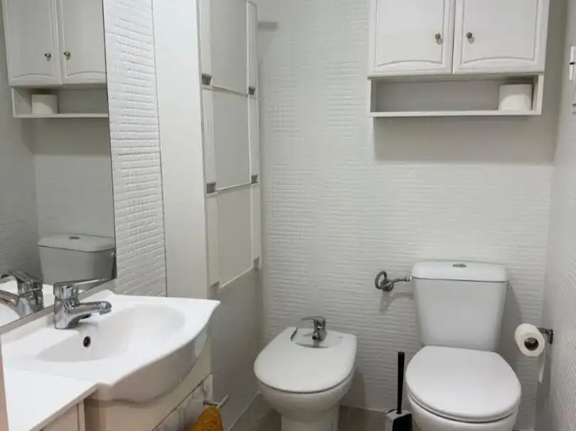 Bany de Pis de lloguer en Valencia amb Aire condicionat, Parquet i Moblat