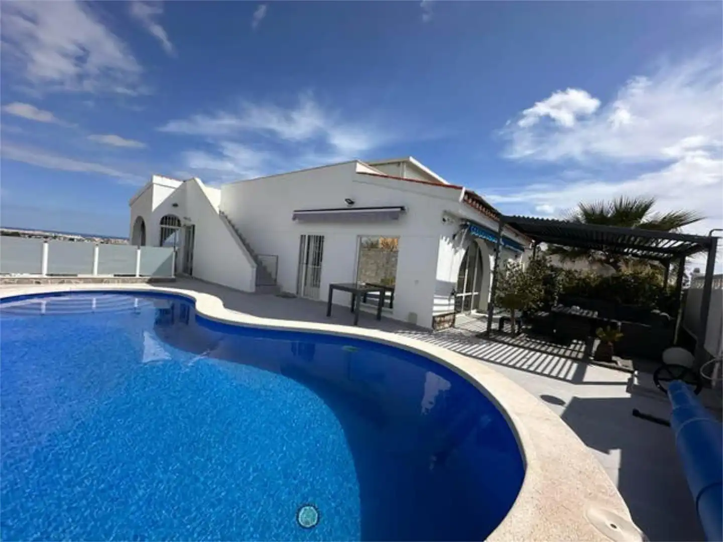 Exterior view of Houses for sale in San Miguel de Salinas  with Heating, Private garden and Terrace
