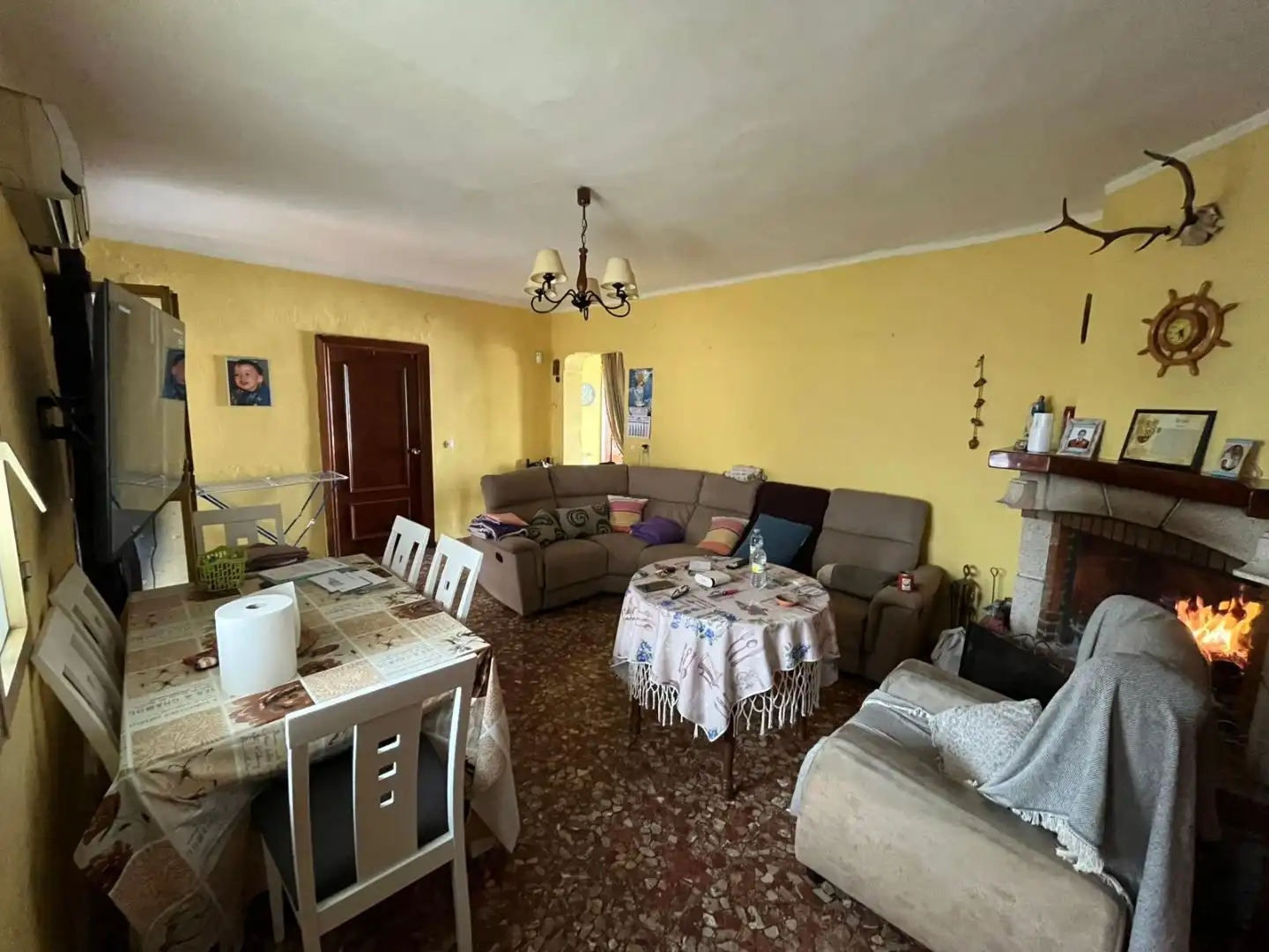Casa adosada en venta en Calle Cuba, 5, Arrayanes Sala de estar de Casa adosada en venta en Linares con Aire acondicionado y Terraza