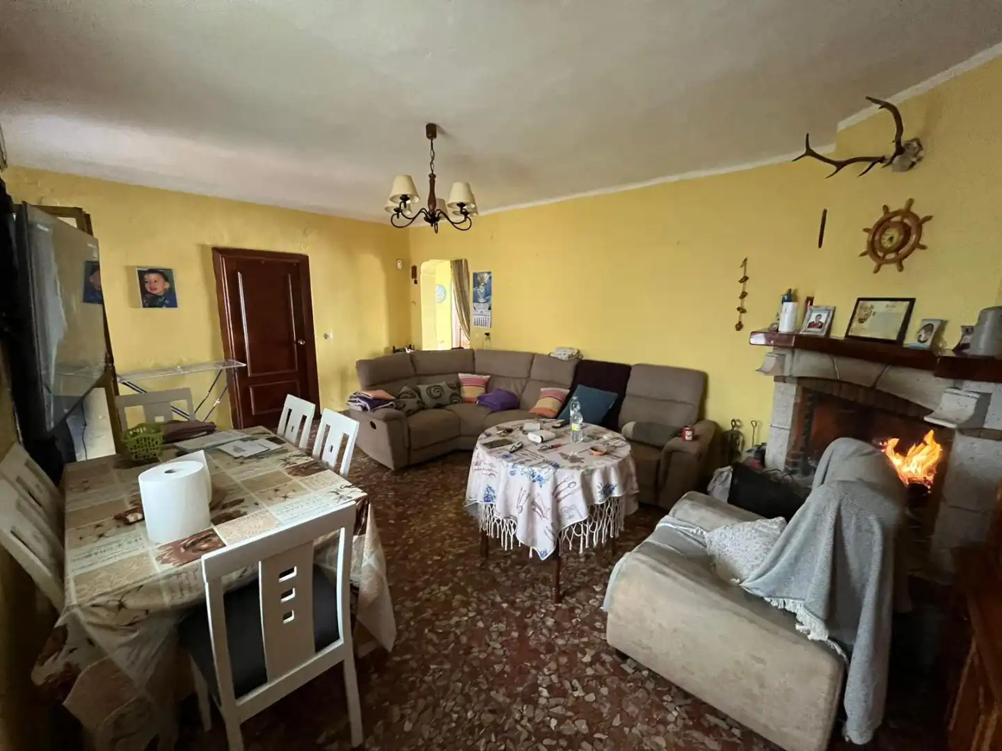 Casa adosada en venta en Calle Cuba, 5, Arrayanes Sala de estar de Casa adosada en venta en Linares con Aire acondicionado y Terraza