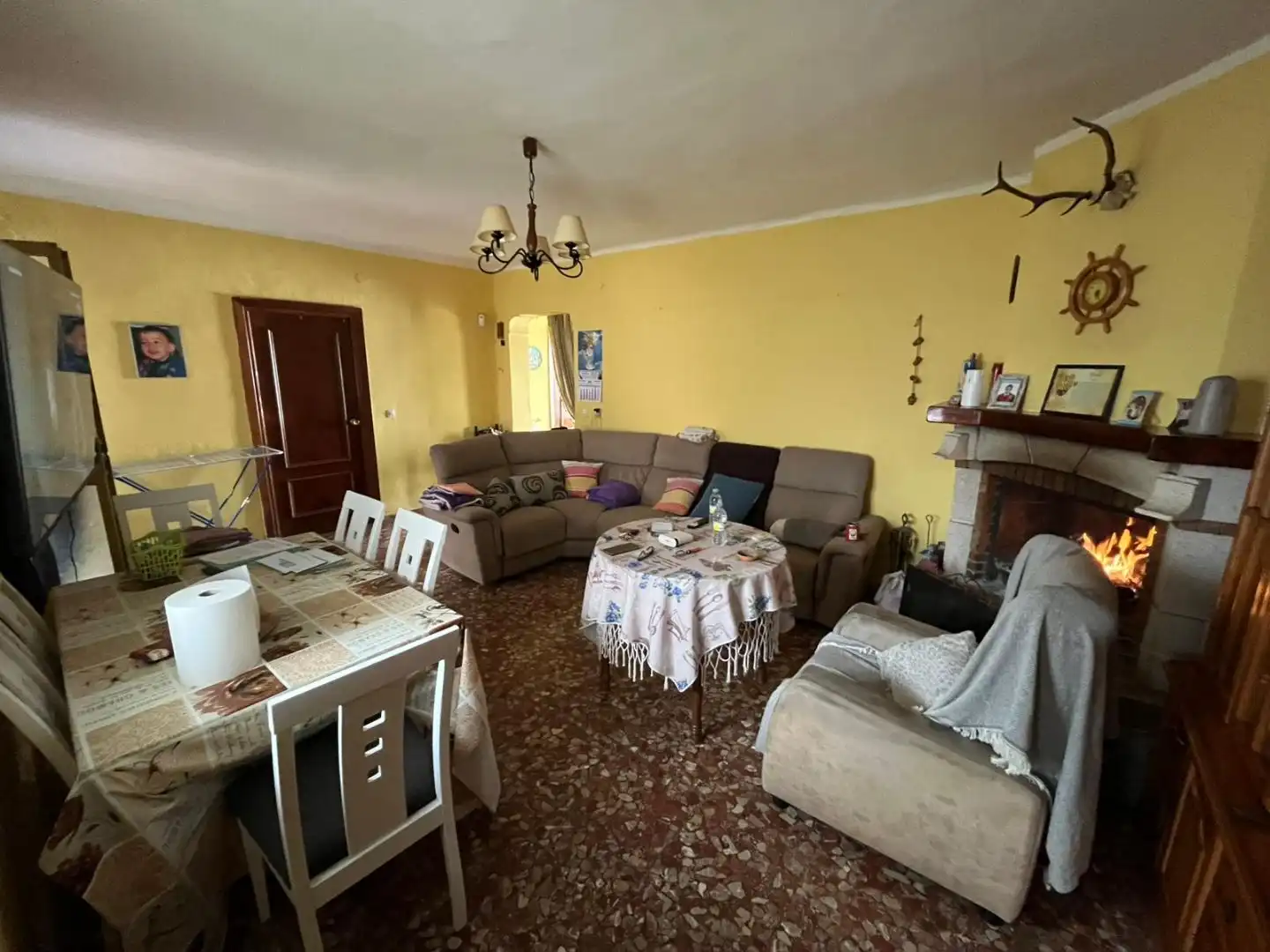 Casa adosada en venta en Calle Cuba, 5, Arrayanes Sala de estar de Casa adosada en venta en Linares con Aire acondicionado y Terraza