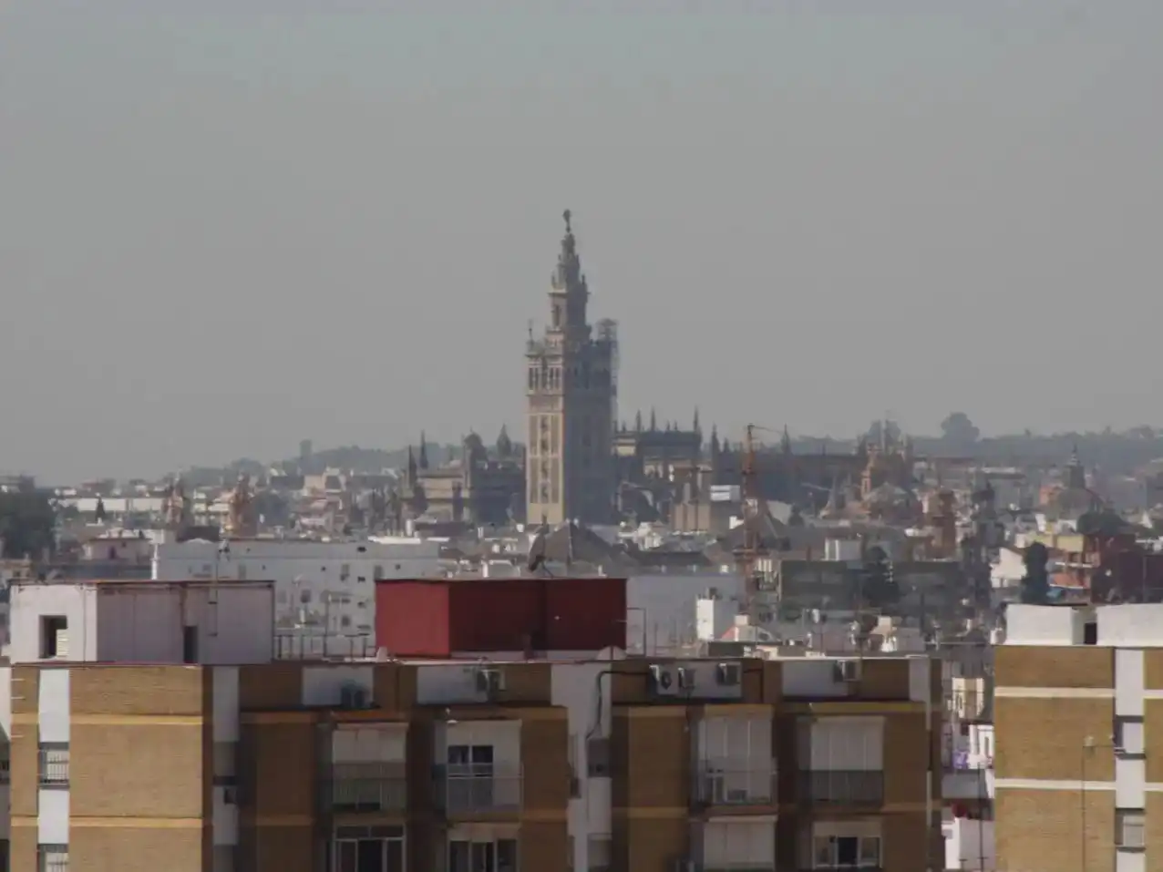 Room in Calle Carteros, 3, Pino Montano - Consolación Exterior view of Flat for share in Sevilla with Air Conditioner, Heating and Terrace