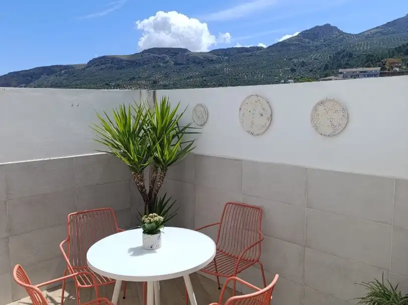 Einfamilien-Reihenhaus zum Verkauf in Calle Carril, Los Villares Terrasse von Einfamilien-Reihenhaus zum Verkauf in Los Villares mit Klimaanlage, Terrasse und Balkon