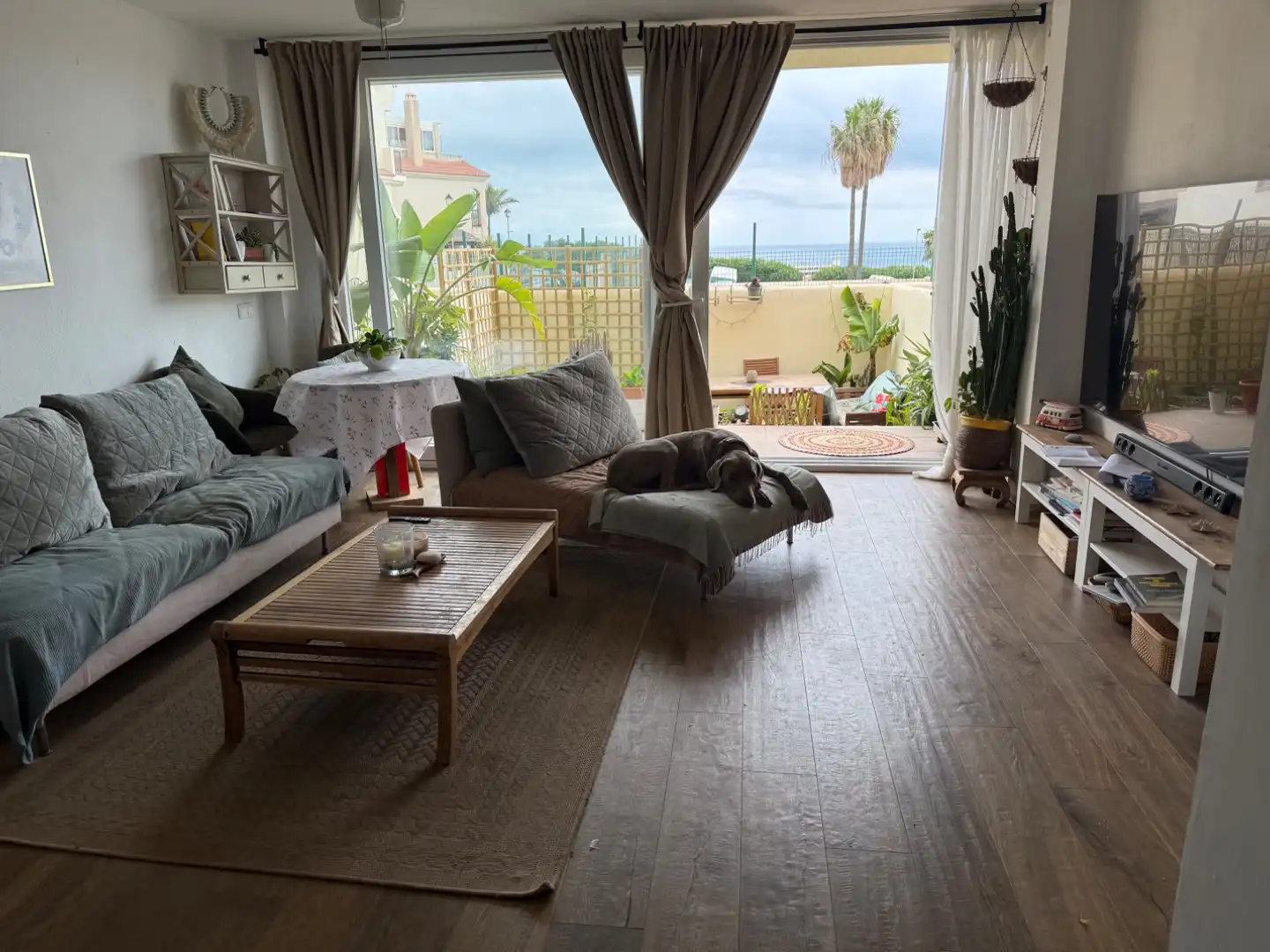 Sala de estar de Casa o chalet en venta en Benalmádena con Jardín privado, Terraza y Trastero