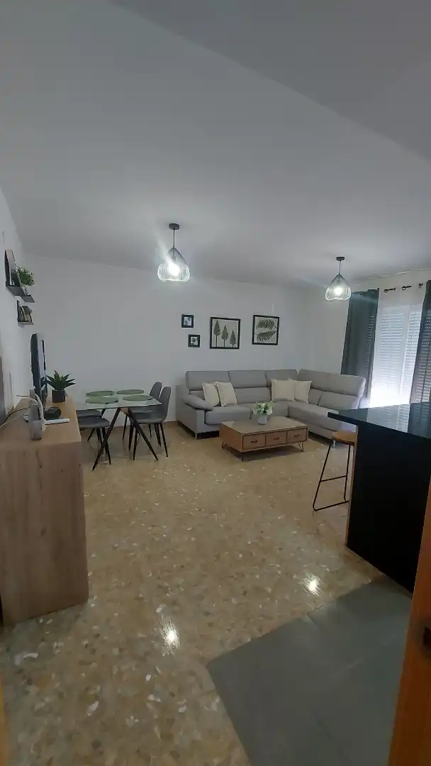 Sala de estar de Piso de alquiler en Peligros con Aire acondicionado, Calefacción y Amueblado