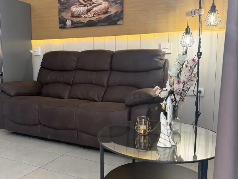 Flat for rent in Calle San Cristóbal de la Laguna, 7, Playa del Inglés Living room of Flat for rent in San Bartolomé de Tirajana with Air Conditioner, Terrace and Swimming Pool