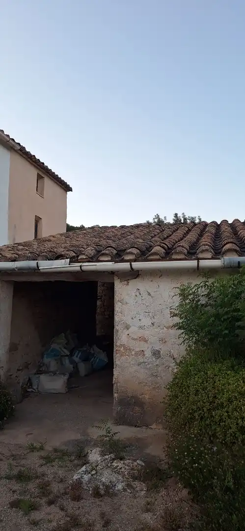 Vista exterior de Finca rústica en venda en Vall d'Alba