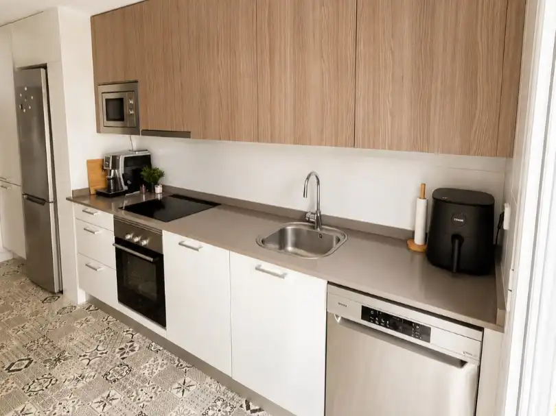 Wohnung zum Verkauf in Calle Río Ebro, 12, Lardero Küche von Wohnung zum Verkauf in Lardero mit Heizung, Privatgarten und Terrasse
