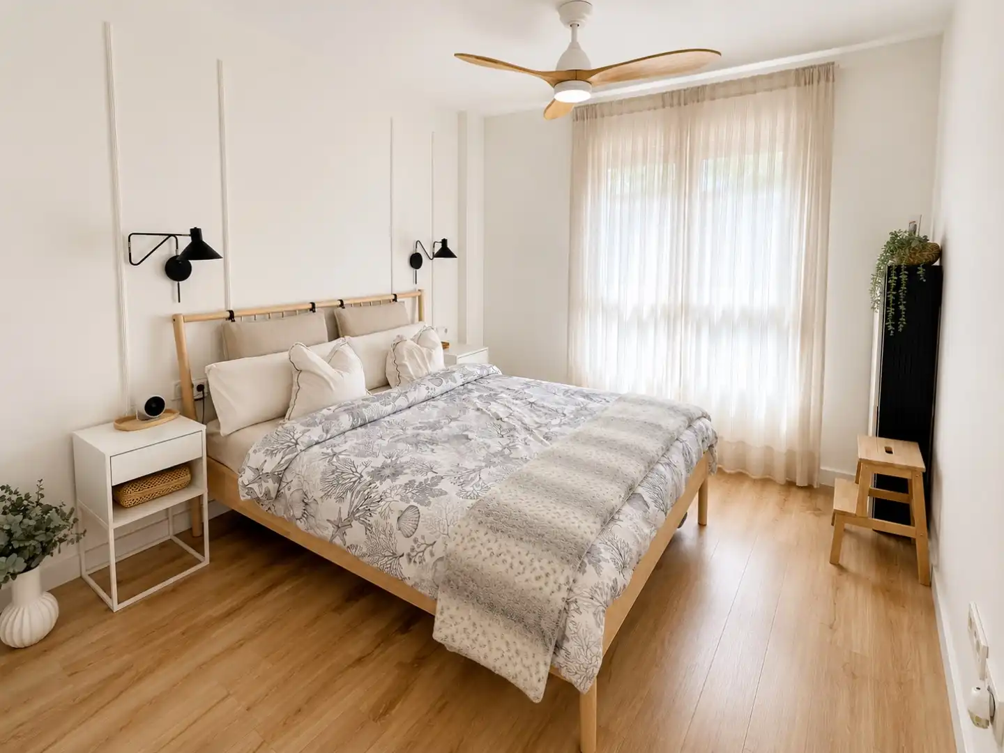 Wohnung zum Verkauf in Calle Río Ebro, 12, Lardero Schlafzimmer von Wohnung zum Verkauf in Lardero mit Heizung, Privatgarten und Terrasse