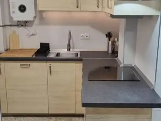 Piso de alquiler en Avenida de Madrid, 185, Barrio de Delicias Cocina de Piso de alquiler en Zaragoza con Aire acondicionado, Calefacción y Amueblado