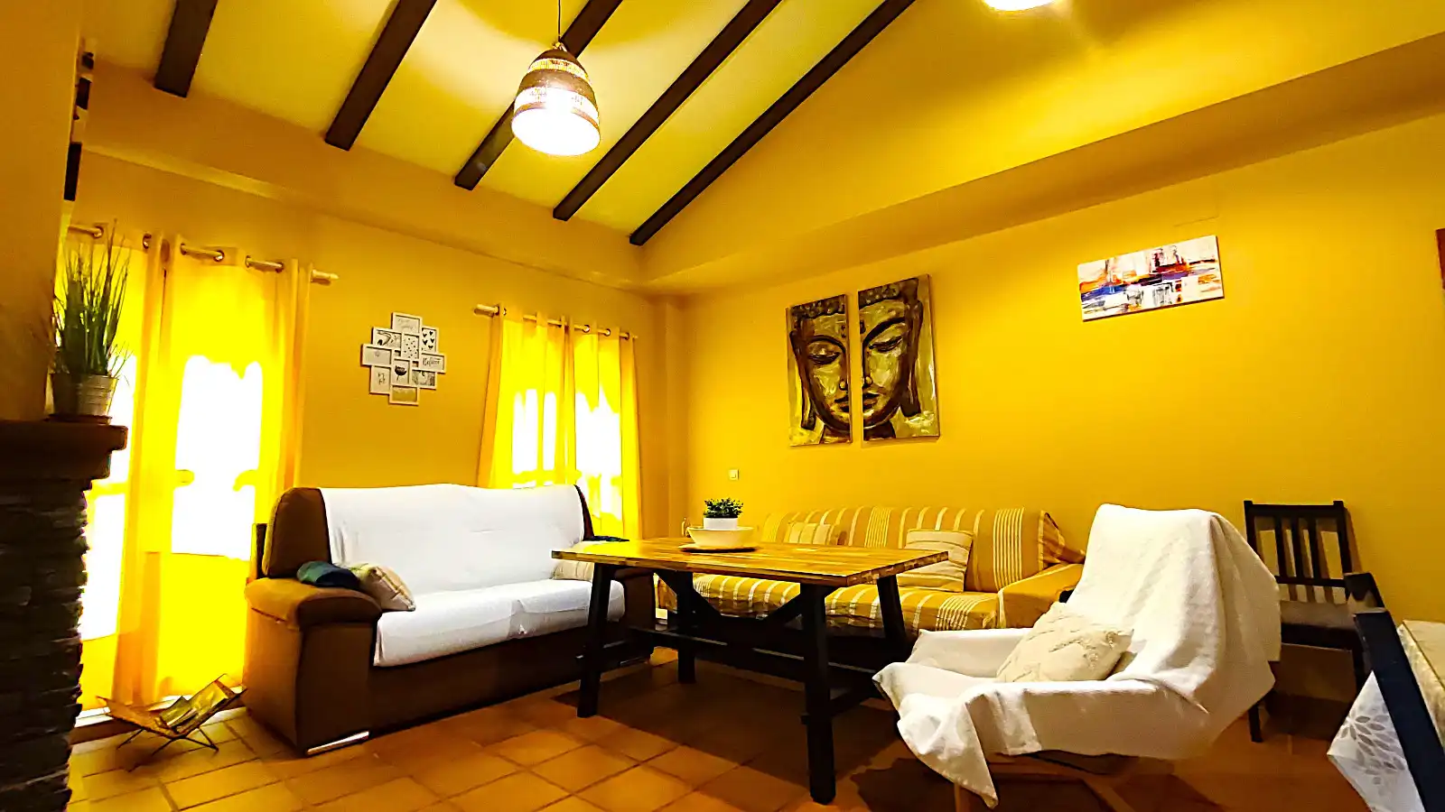 Sala de estar de Casa o chalet de alquiler en Aracena