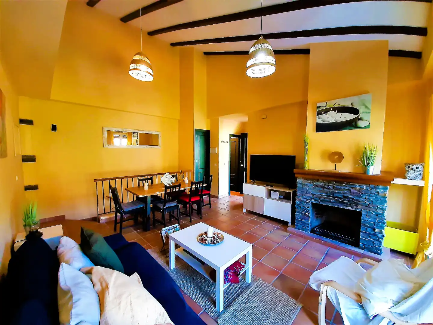 Sala de estar de Casa o chalet de alquiler en Aracena