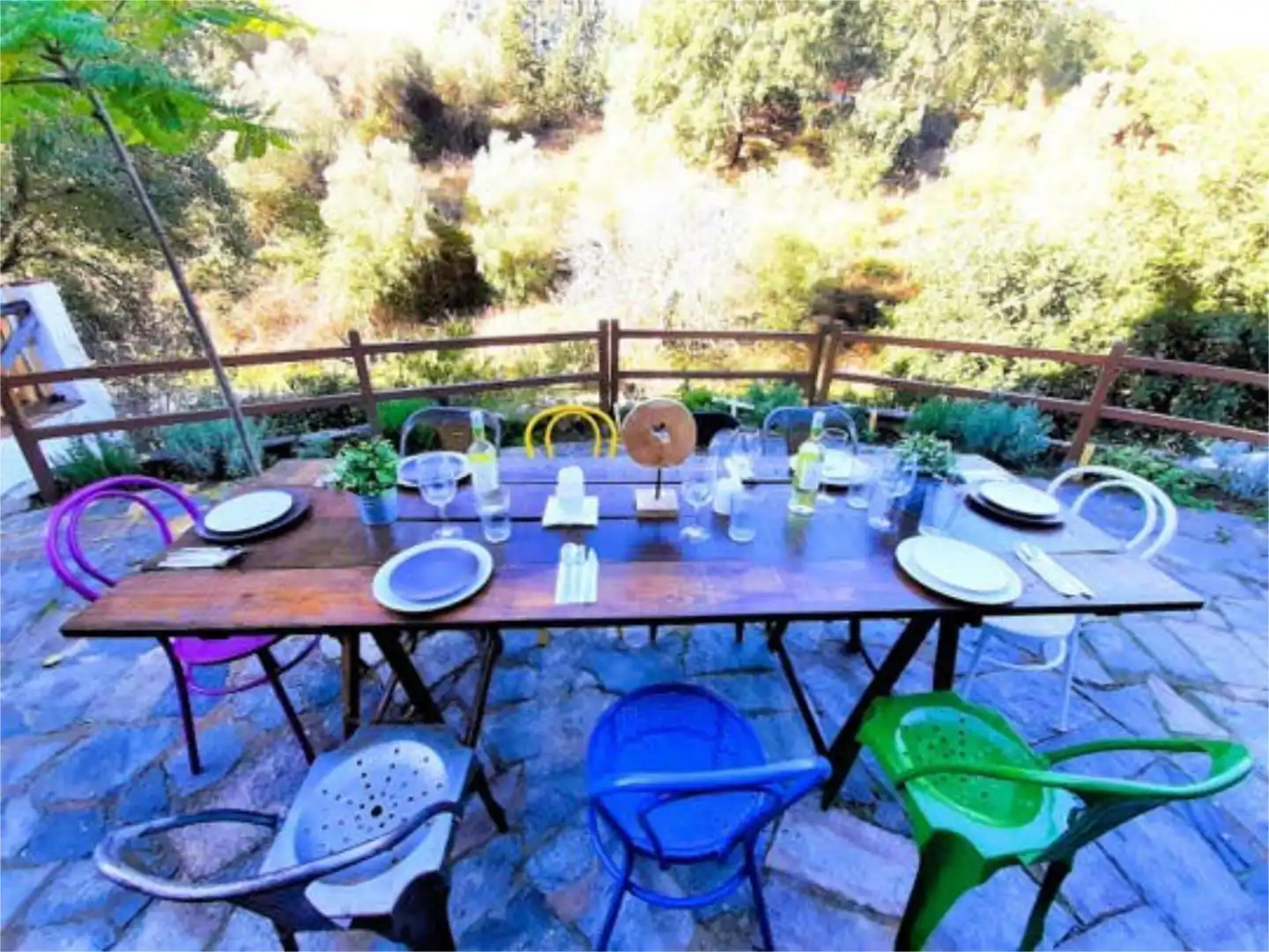 Terraza de Casa o chalet de alquiler en Aracena con Jardín privado, Trastero y Piscina