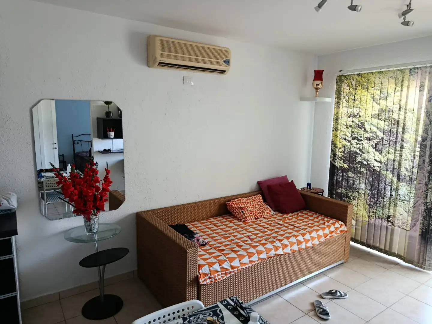 Apartamento de alquiler en Calle los Jazmines, 7, San Agustín - Bahía Feliz Sala de estar de Apartamento de alquiler en San Bartolomé de Tirajana con Aire acondicionado, Piscina y Amueblado