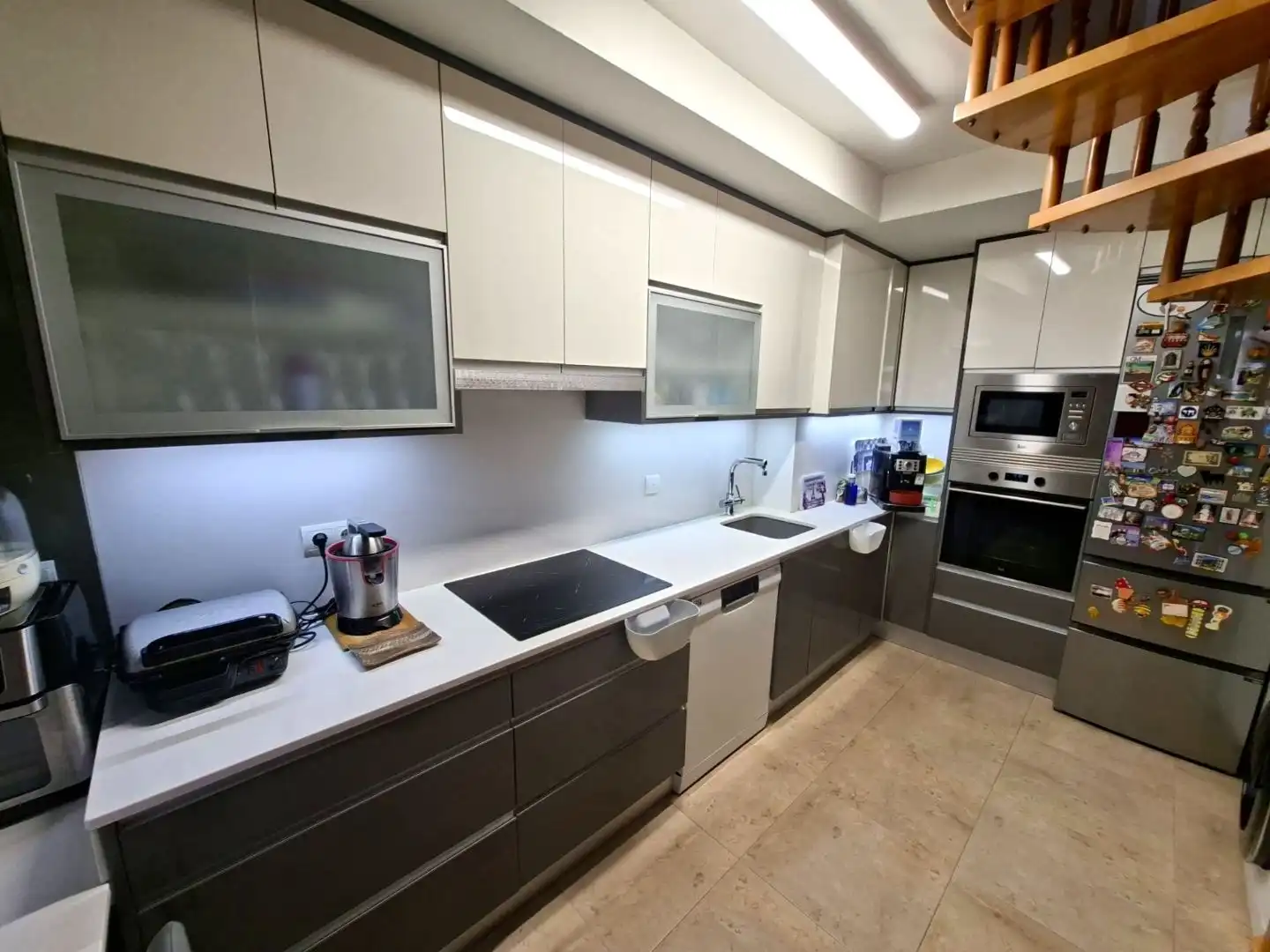 Attic for sale in Carrer Xaloc, 7, La Cala de Villajoyosa Kitchen of Attic for sale in Villajoyosa / La Vila Joiosa with Air Conditioner, Terrace and Swimming Pool