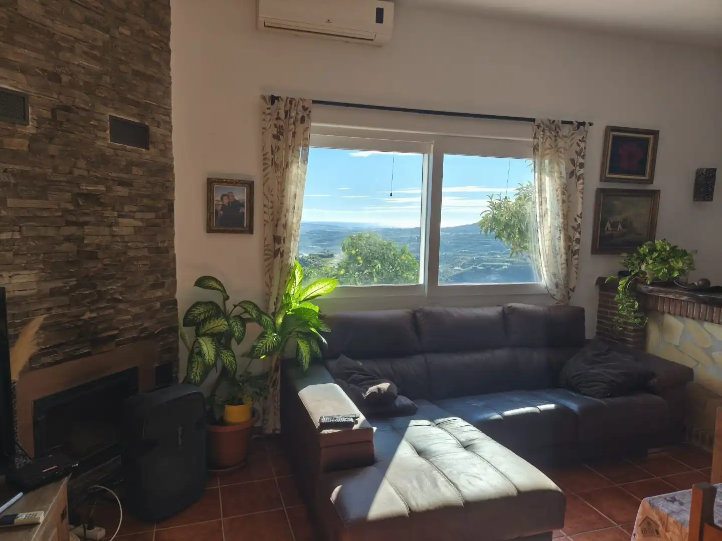 Country homes for rent in Partida Jivares, 1, Almáchar Living room of Country homes for rent in Almáchar with Air Conditioner, Heating and Private garden