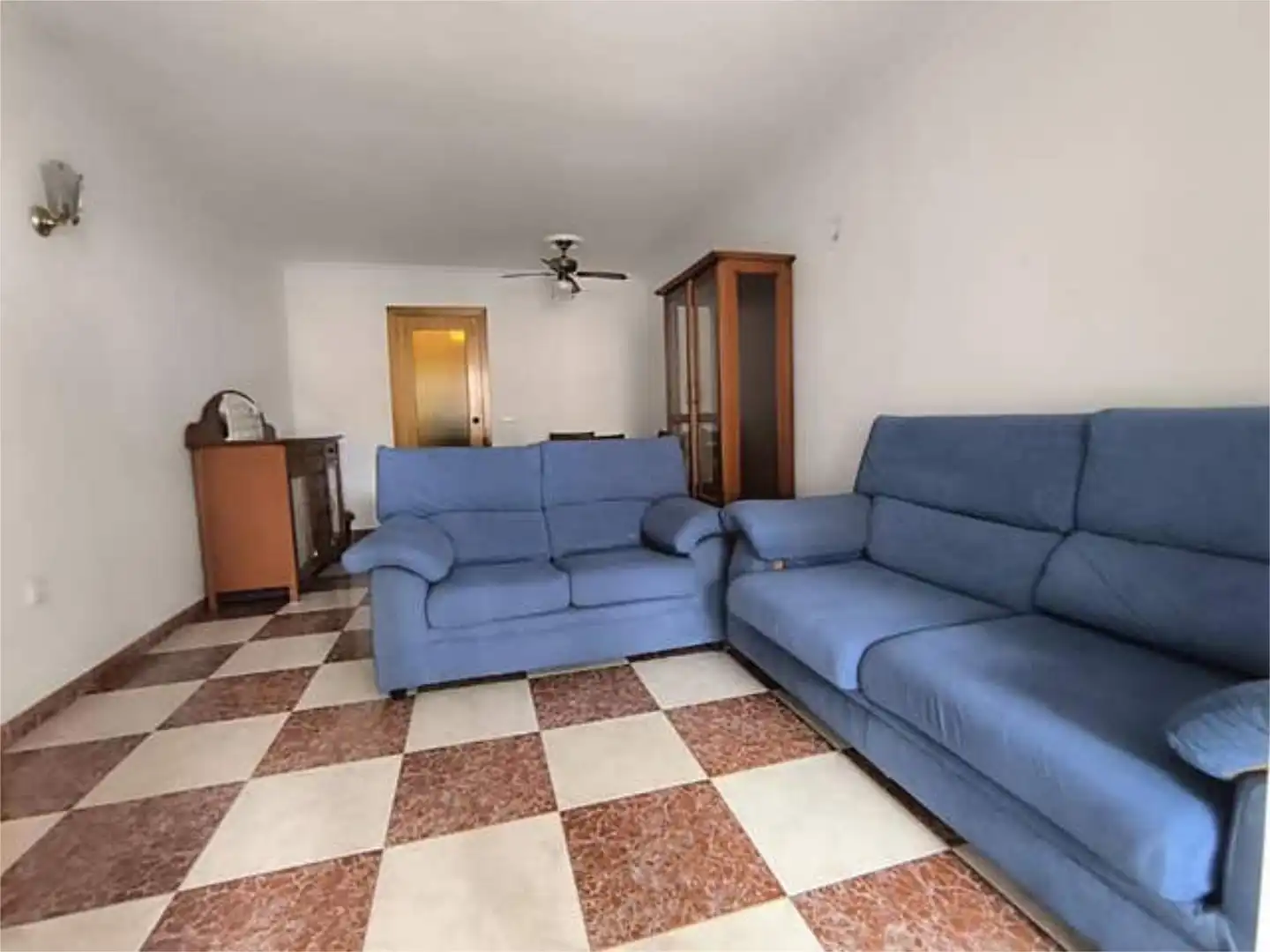 Wohnung zur Miete in Guadalmar Wohnzimmer von Wohnung zur Miete in Málaga mit Heizung, Privatgarten und Terrasse