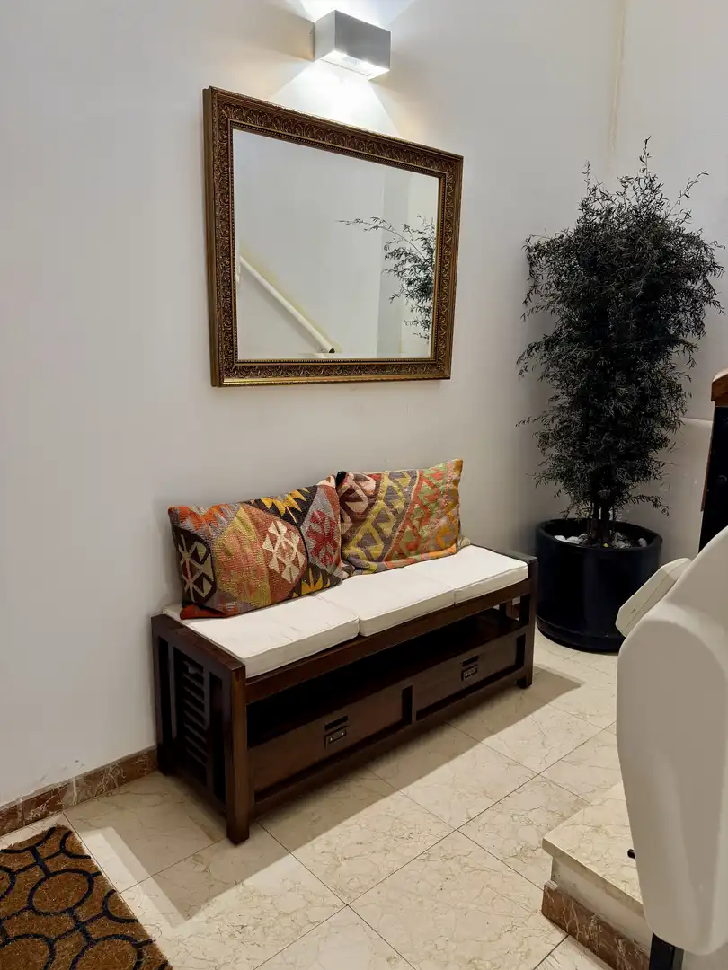 Sala de estar de Casa adosada en venta en Bétera con Aire acondicionado, Calefacción y Parquet