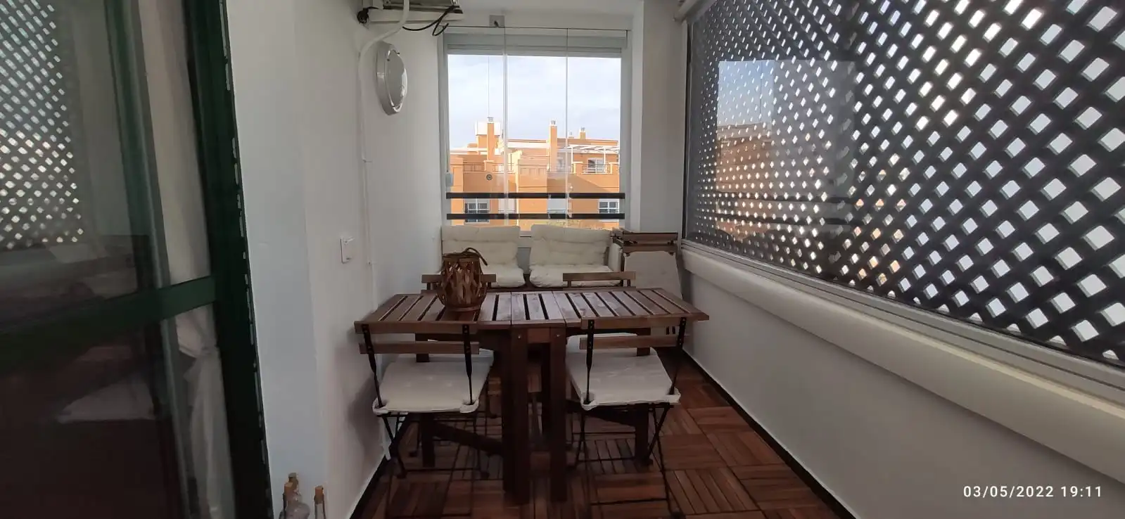 Piso de alquiler en Calle Ancora, 25, El Ancla Terraza de Piso de alquiler en El Puerto de Santa María con Aire acondicionado, Calefacción y Jardín privado