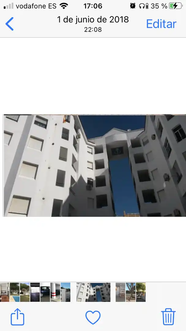 Piso de alquiler en Calle Ancora, 25, El Ancla Vista exterior de Piso de alquiler en El Puerto de Santa María con Aire acondicionado, Calefacción y Jardín privado