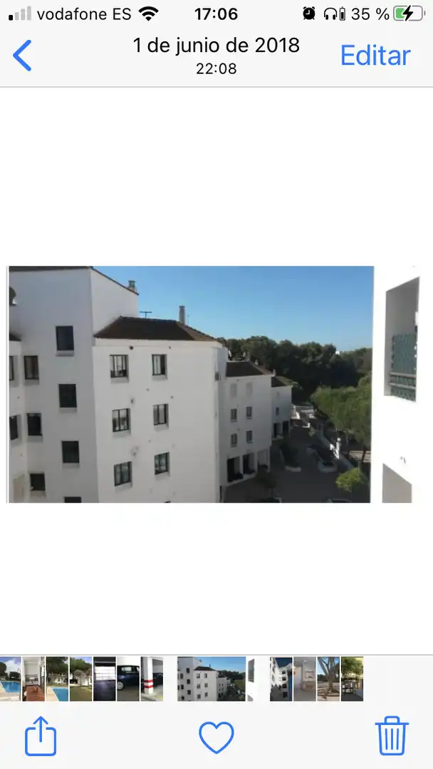 Piso de alquiler en Calle Ancora, 25, El Ancla Vista exterior de Piso de alquiler en El Puerto de Santa María con Aire acondicionado, Calefacción y Jardín privado