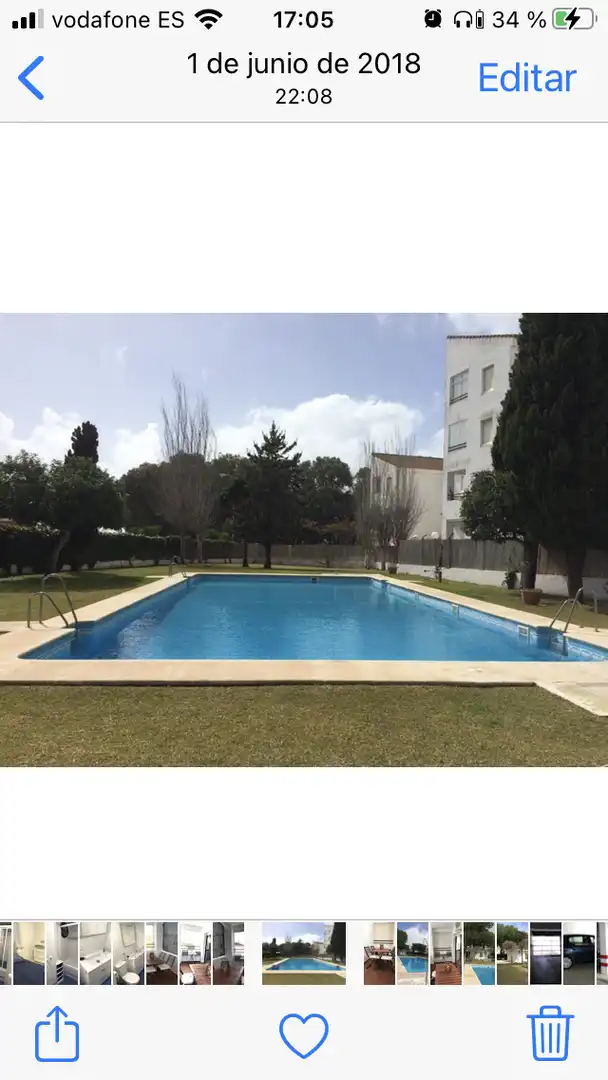 Piso de alquiler en Calle Ancora, 25, El Ancla Piscina de Piso de alquiler en El Puerto de Santa María con Aire acondicionado, Calefacción y Jardín privado