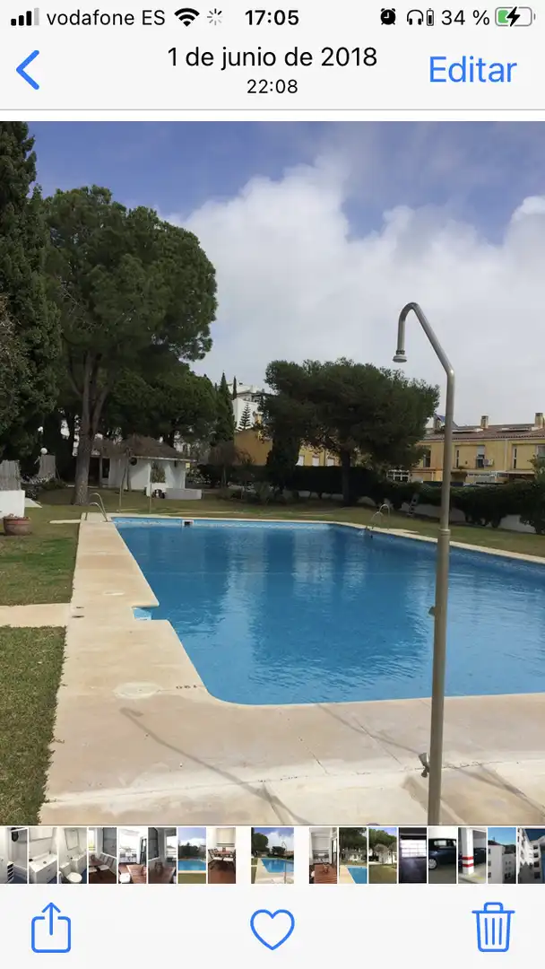 Piso de alquiler en Calle Ancora, 25, El Ancla Piscina de Piso de alquiler en El Puerto de Santa María con Aire acondicionado, Calefacción y Jardín privado