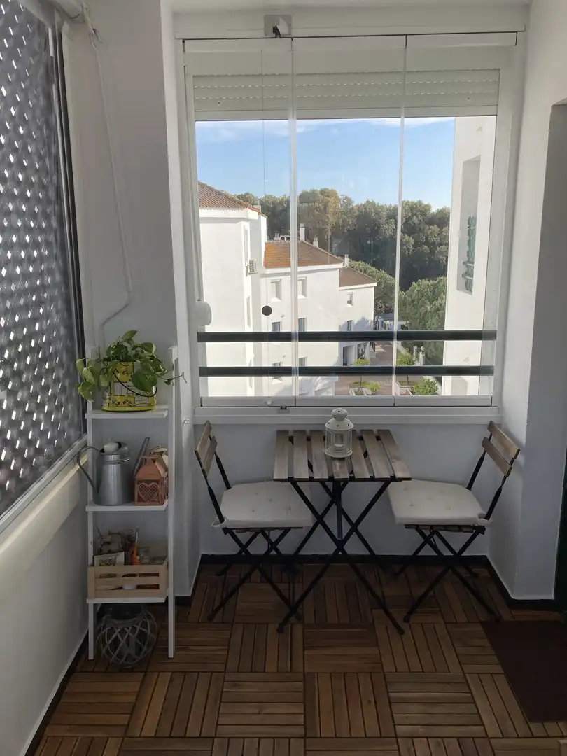 Piso de alquiler en Calle Ancora, 25, El Ancla Terraza de Piso de alquiler en El Puerto de Santa María con Aire acondicionado, Calefacción y Jardín privado