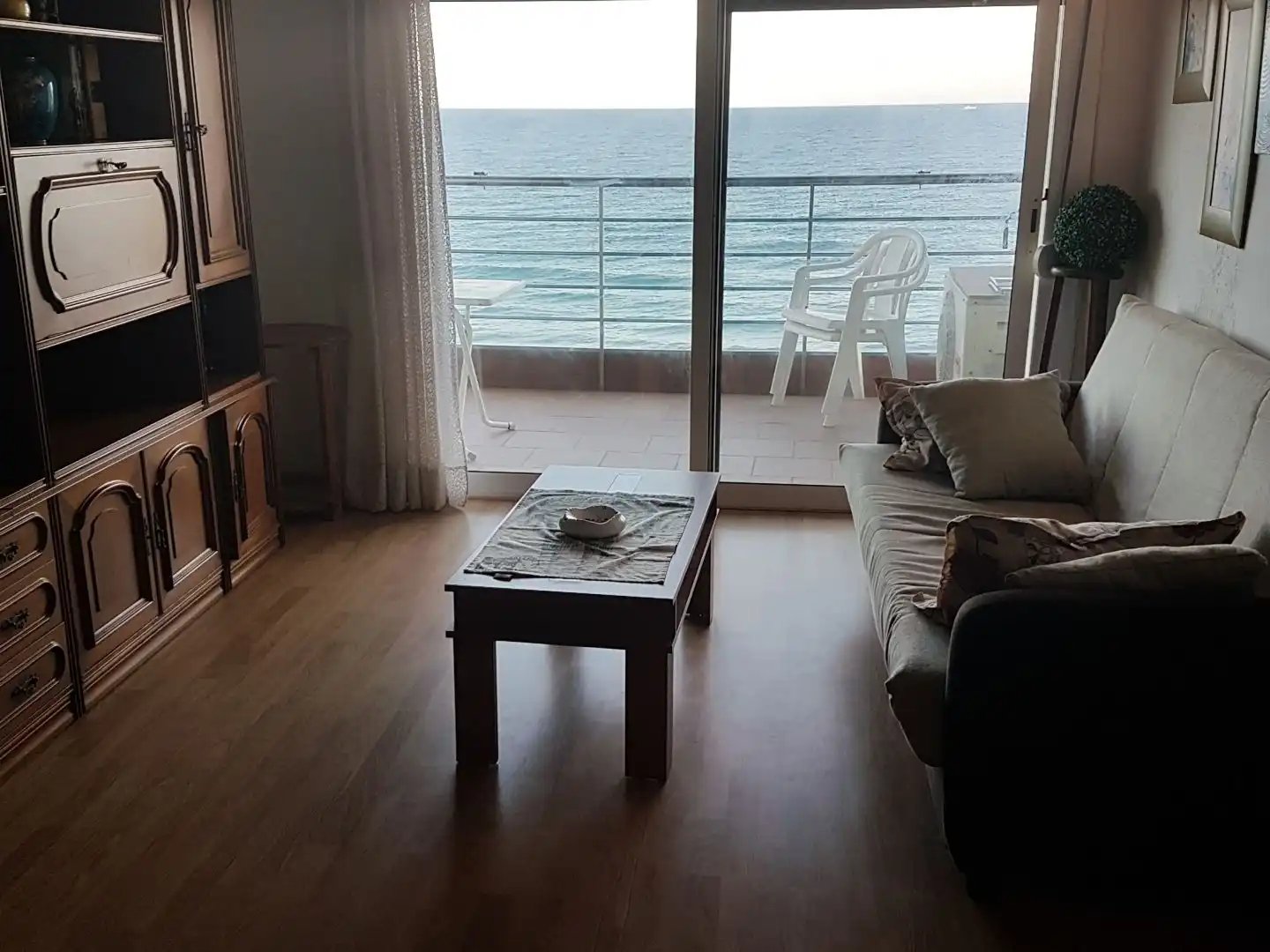 Wohnung zum Verkauf in Passeig Marítim de Sant Joan de Déu, 185, L'Estany Wohnzimmer von Wohnung zum Verkauf in Calafell mit Klimaanlage, Terrasse und Schwimmbad