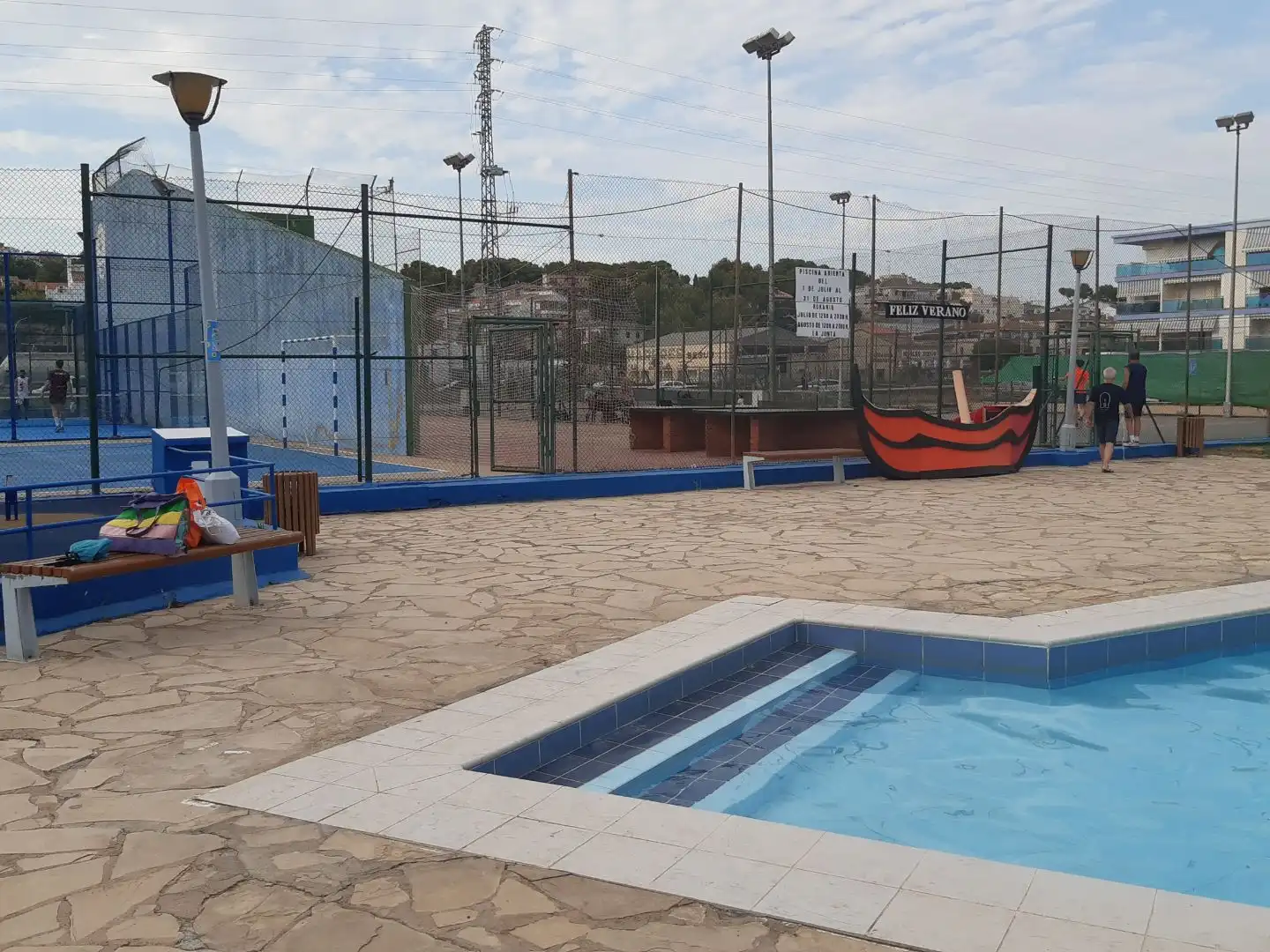 Wohnung zum Verkauf in Passeig Marítim de Sant Joan de Déu, 185, L'Estany Schwimmbecken von Wohnung zum Verkauf in Calafell mit Klimaanlage, Terrasse und Schwimmbad