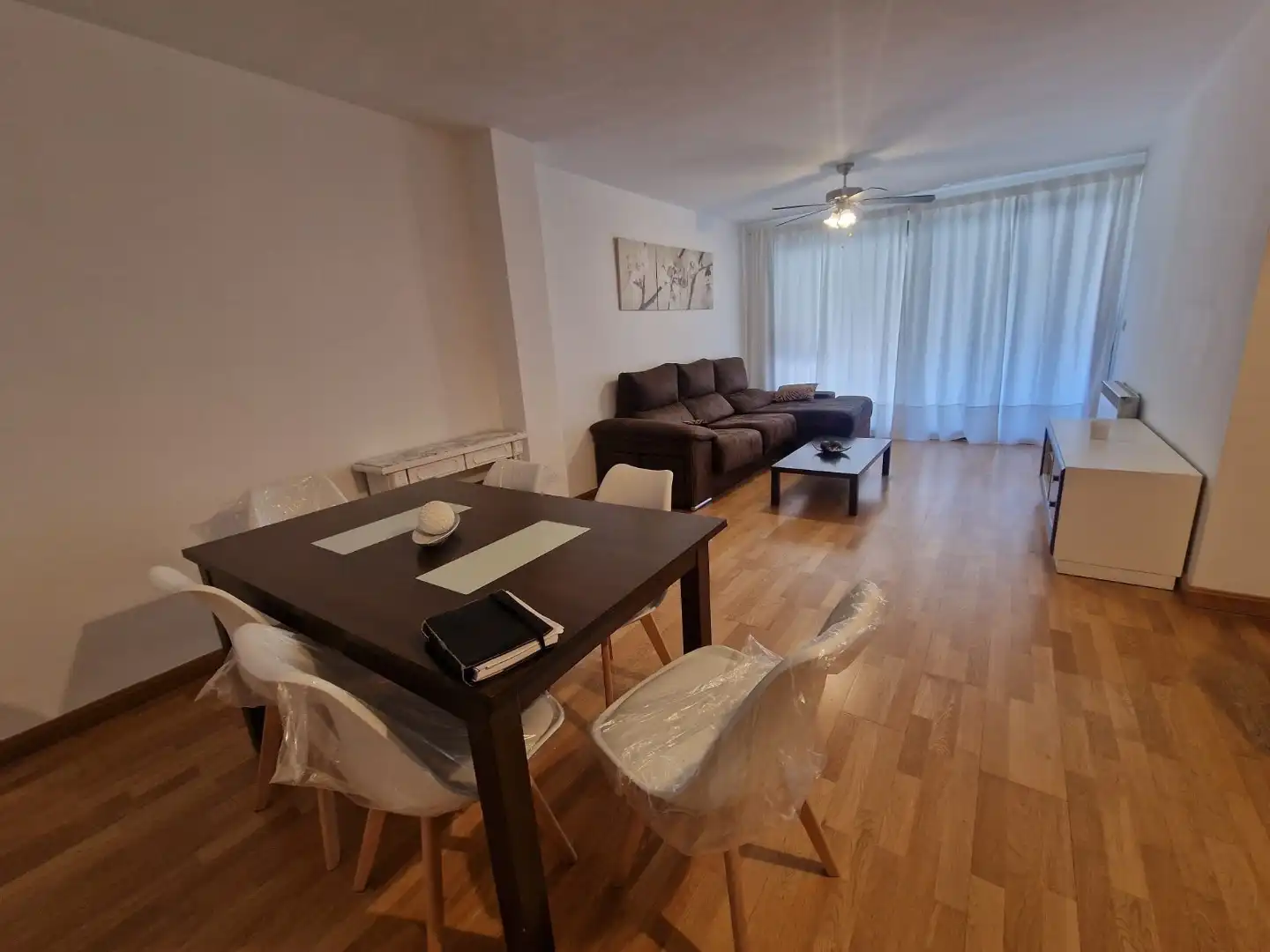Sala d'estar de Pis de lloguer en Talavera de la Reina amb Aire condicionat, Calefacció i Parquet