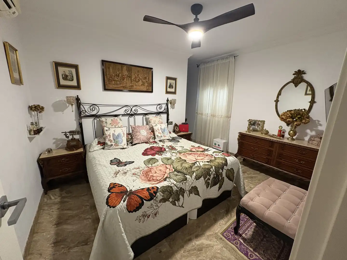 Flat for sale in Calle Pedro Bueno, 19, Villa del Río Bedroom of Flat for sale in Villa del Río with Air Conditioner and Furnished