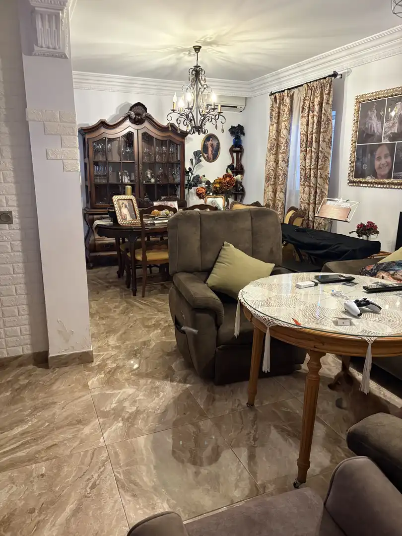 Flat for sale in Calle Pedro Bueno, 19, Villa del Río Living room of Flat for sale in Villa del Río with Air Conditioner and Furnished