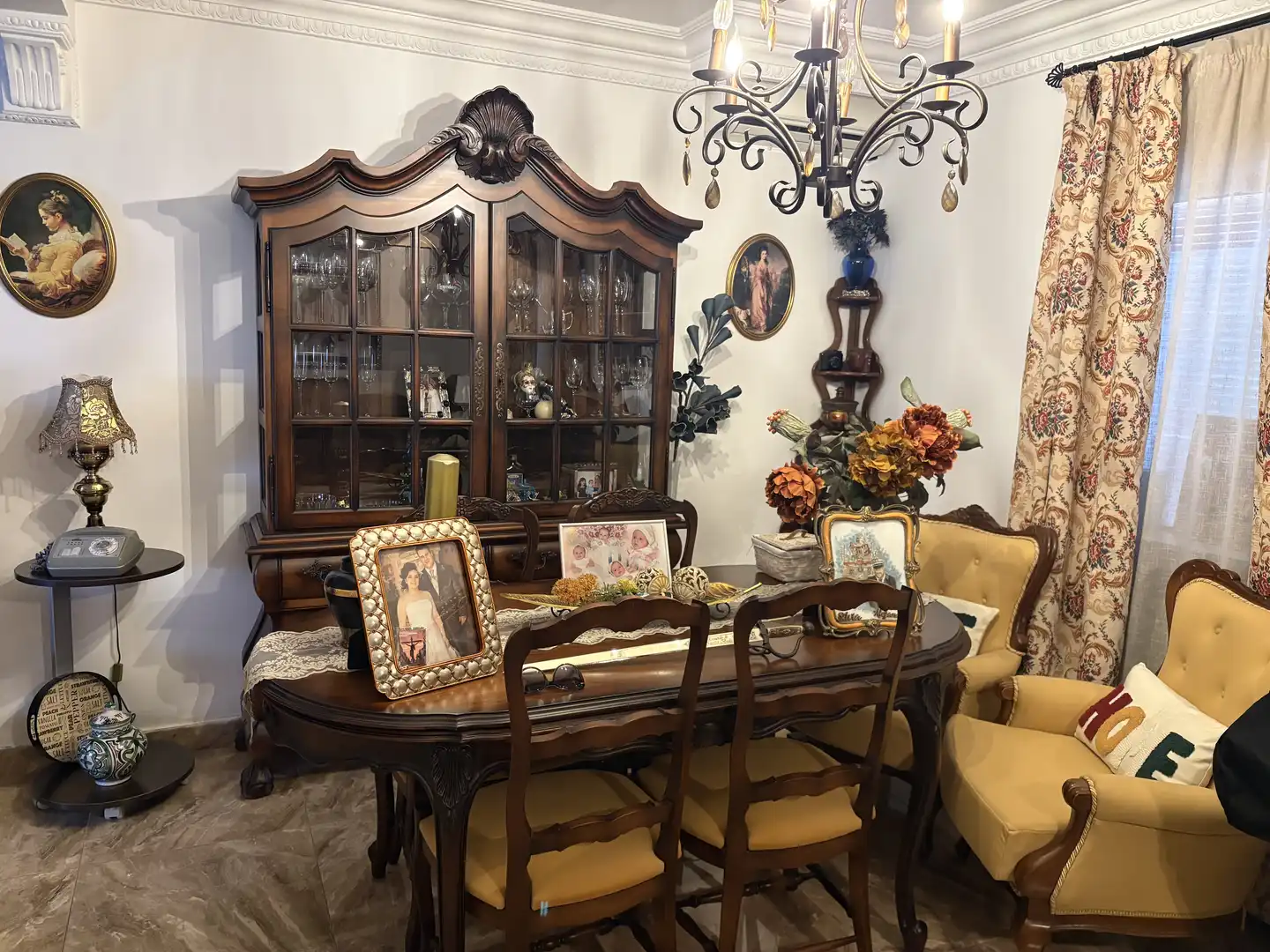 Flat for sale in Calle Pedro Bueno, 19, Villa del Río Dining room of Flat for sale in Villa del Río with Air Conditioner and Furnished