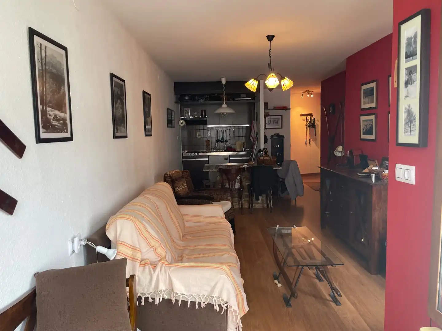 Flat for sale in Lugar Cabeza Manzaned, 1, A Pobra de Trives Living room of Flat for sale in A Pobra de Trives with Heating and Furnished