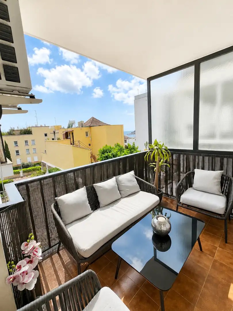 Wohnung zum Verkauf in Carrer de Santa Praxedis, 1, Sant Agustí Terrasse von Wohnung zum Verkauf in Palma de Mallorca mit Klimaanlage, Terrasse und Schwimmbad