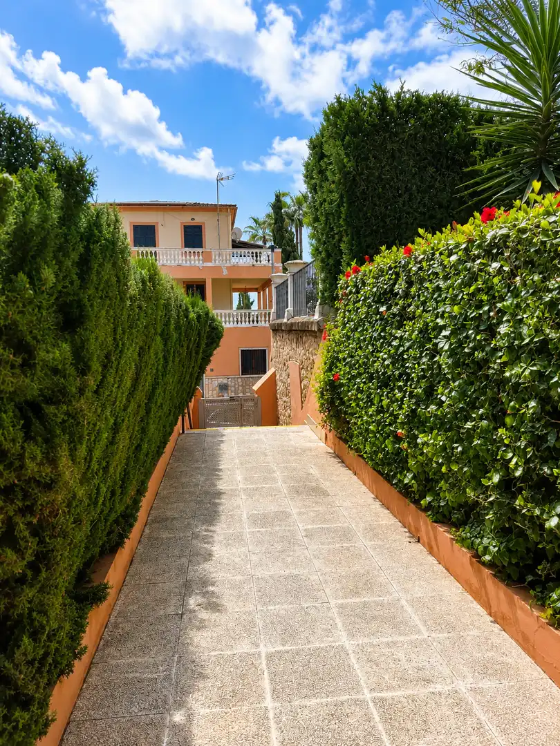 Wohnung zum Verkauf in Carrer de Santa Praxedis, 1, Sant Agustí Außenansicht von Wohnung zum Verkauf in Palma de Mallorca mit Klimaanlage, Terrasse und Schwimmbad