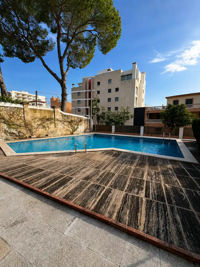 Wohnung zum Verkauf in Carrer de Santa Praxedis, 1, Sant Agustí Schwimmbecken von Wohnung zum Verkauf in Palma de Mallorca mit Klimaanlage, Terrasse und Schwimmbad