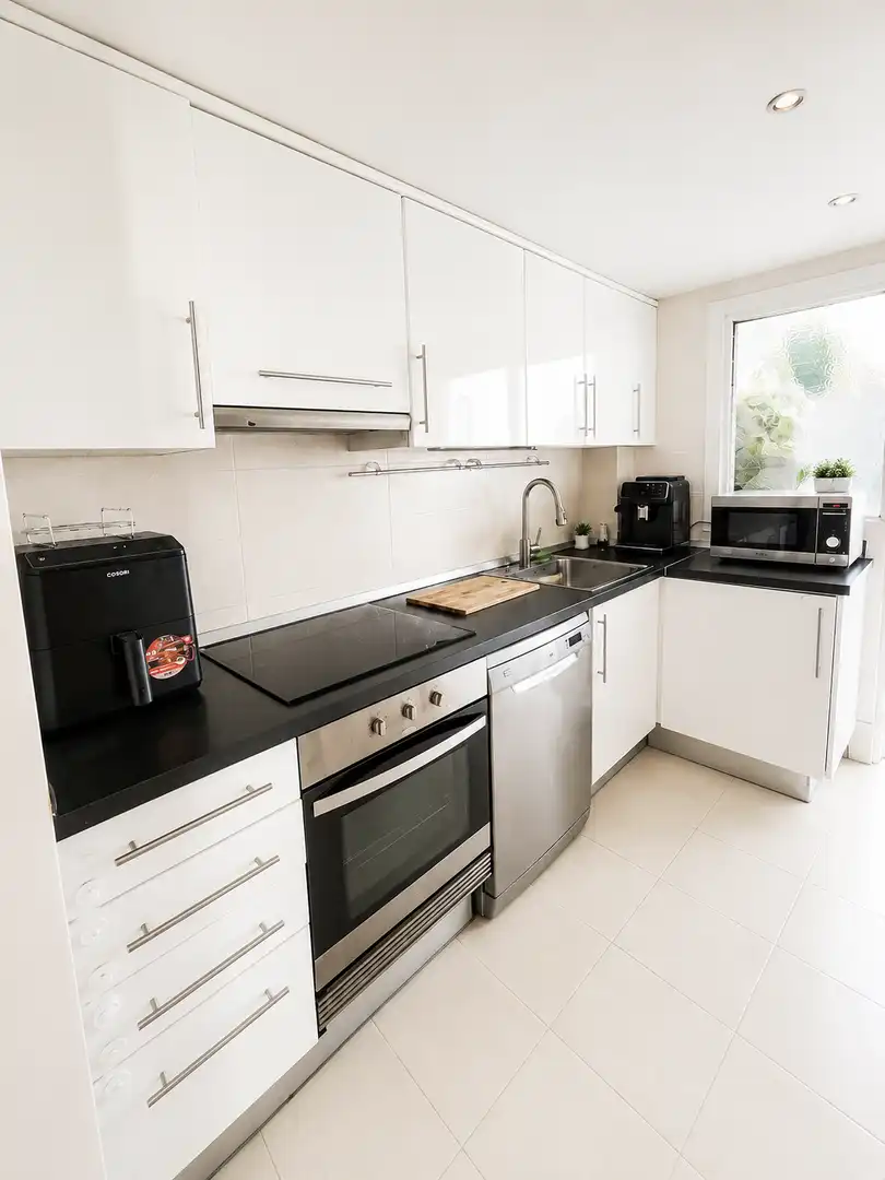 Wohnung zum Verkauf in Carrer de Santa Praxedis, 1, Sant Agustí Küche von Wohnung zum Verkauf in Palma de Mallorca mit Klimaanlage, Terrasse und Schwimmbad