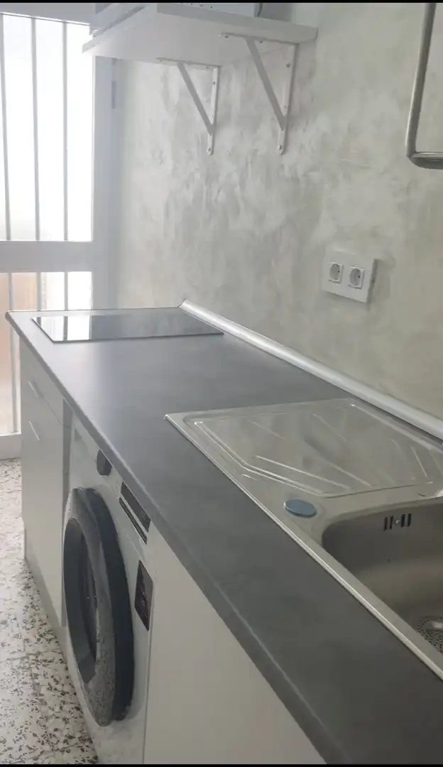 Kitchen of Flat for share in San Cristóbal de la Laguna  with Storage room and Furnished