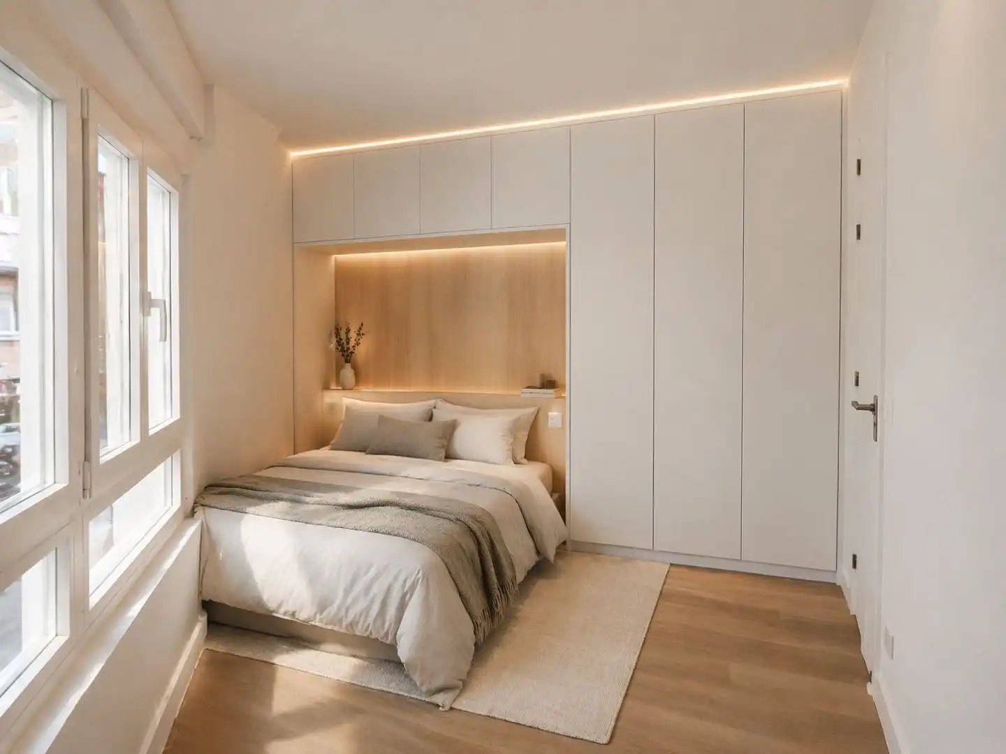 Schlafzimmer von Wohnung zum Verkauf in Gijón 