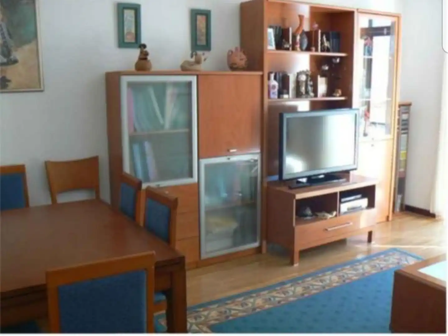 Sala de estar de Piso de alquiler en Zamora Capital  con Calefacción, Parquet y Amueblado